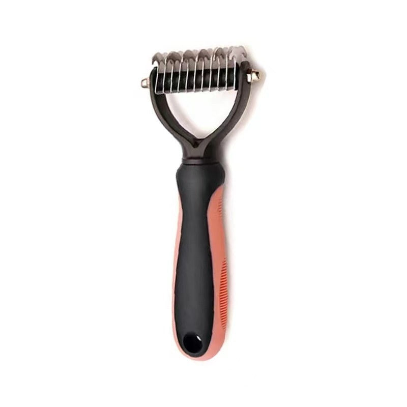 HKM-7969213 Stainless Steel Pet Hair Unknotting Comb for Dogs and Cats in Various Sizes and Colors