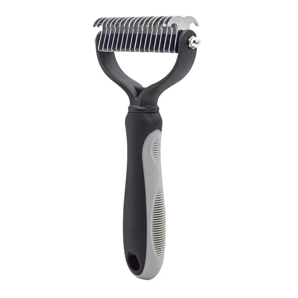 HKM-7969213 Stainless Steel Pet Hair Unknotting Comb for Dogs and Cats in Various Sizes and Colors