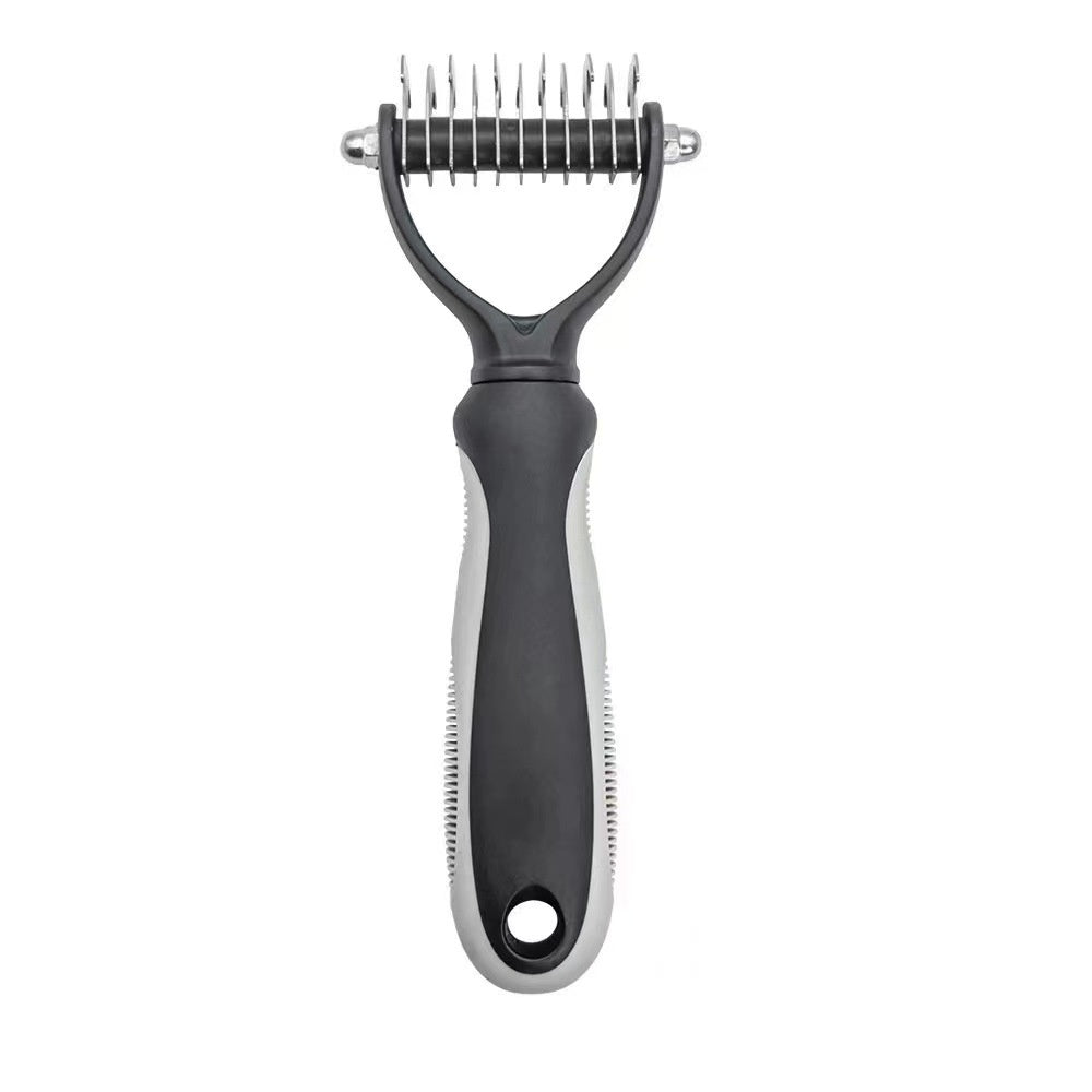 HKM-7969213 Stainless Steel Pet Hair Unknotting Comb for Dogs and Cats in Various Sizes and Colors