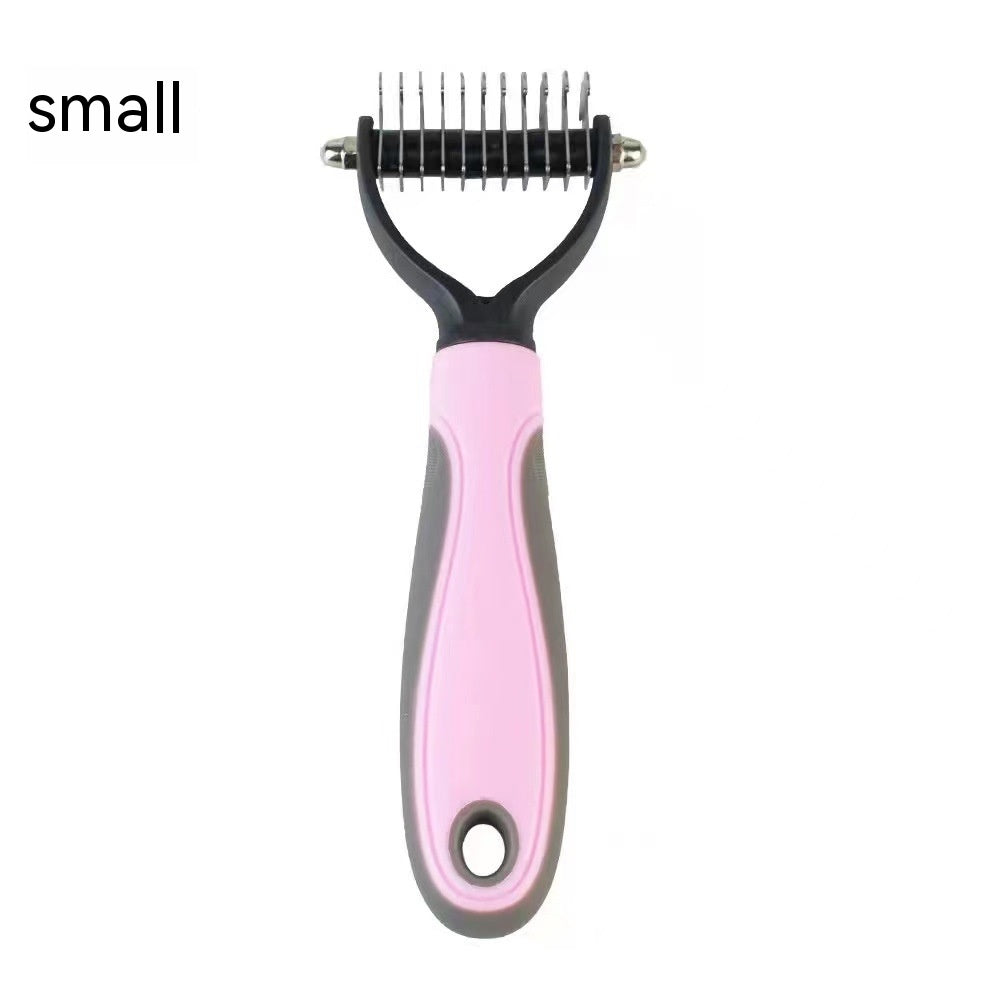 HKM-7969213 Stainless Steel Pet Hair Unknotting Comb for Dogs and Cats in Various Sizes and Colors