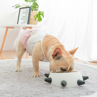 HKM-7969597 Durable Anti-Slip and Anti-Drop Pet Dog Food Bowl - Available in M/L Sizes