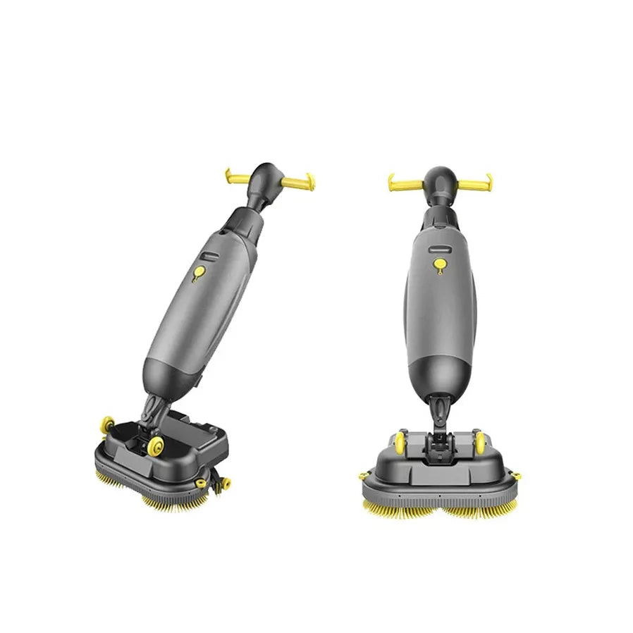 HKM-797011 Cordless Lithium Battery Walk-Behind Floor Scrubber for Efficient Cleaning on Construction Sites
