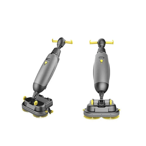HKM-797011 Cordless Lithium Battery Walk-Behind Floor Scrubber for Efficient Cleaning on Construction Sites
