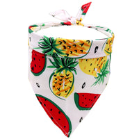 HKM-7971005 Pet Saliva Towel for Dogs - Cotton Triangle Towel, Small and Medium/Large Sizes Available