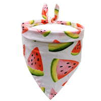 HKM-7971005 Pet Saliva Towel for Dogs - Cotton Triangle Towel, Small and Medium/Large Sizes Available