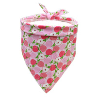 HKM-7971005 Pet Saliva Towel for Dogs - Cotton Triangle Towel, Small and Medium/Large Sizes Available