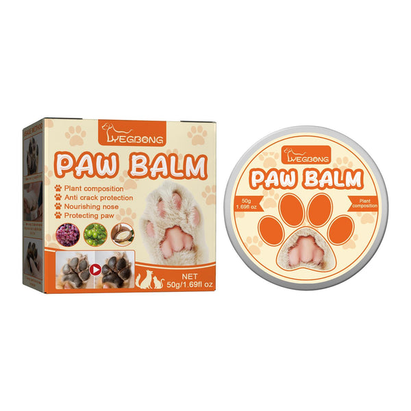HKM-7971261 Pet Moisturizing Paw Cream for Cats and Dogs - Softens & Protects Dry Cracked Pads