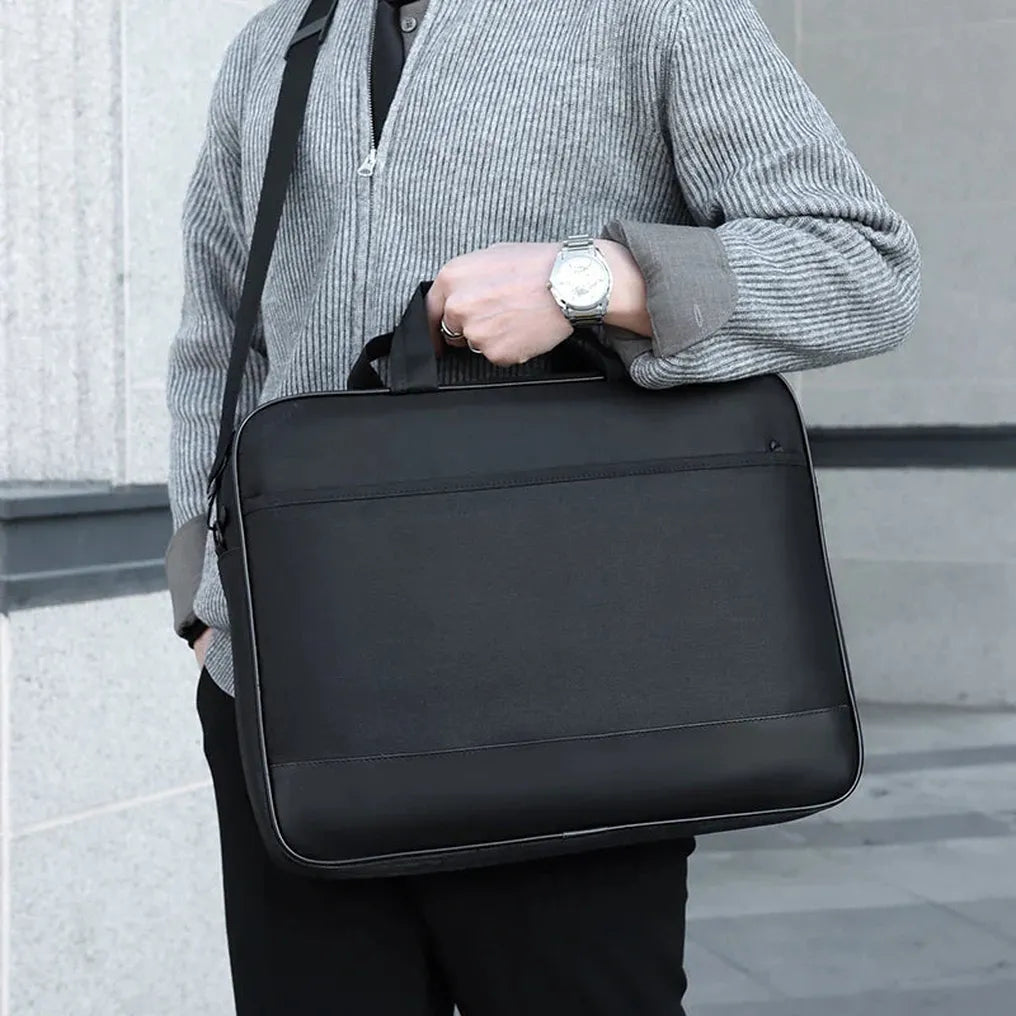 HKM-797139 15.6 Inch Laptop Shoulder Bag - Business Briefcase Handbag for Professional Use