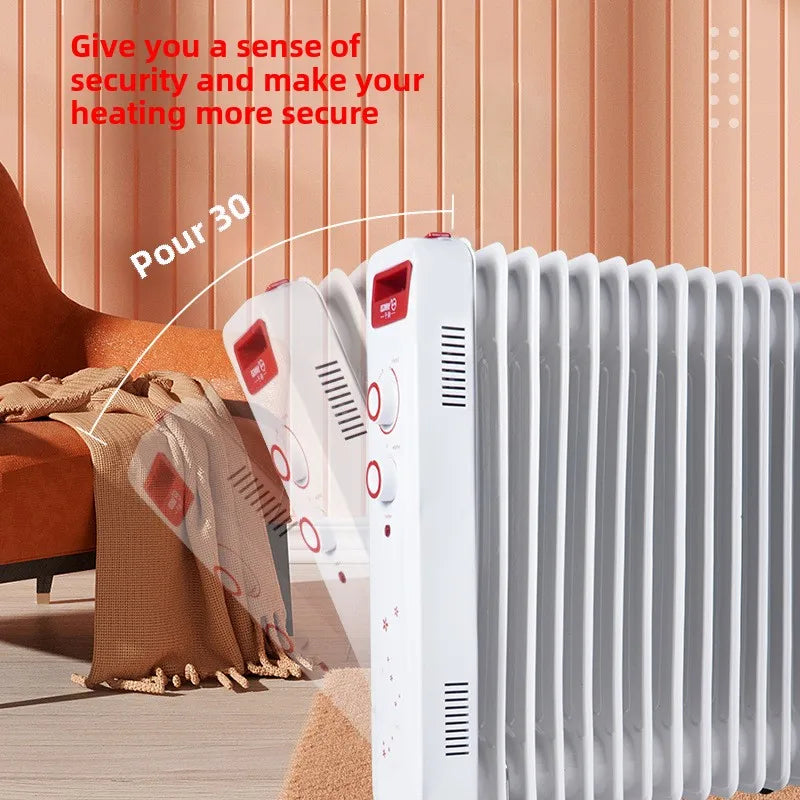 HKM-797203 Portable Electric PTC Heater for Home Use - Fast Heating, Energy Efficient Radiator, Ideal for Bedrooms and Indoor Spaces