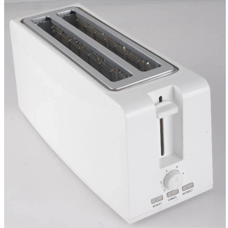 HKM-797331 1300W Long Slot 4-Slice Toaster for Household Use