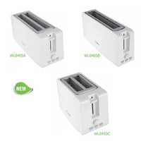 HKM-797331 1300W Long Slot 4-Slice Toaster for Household Use