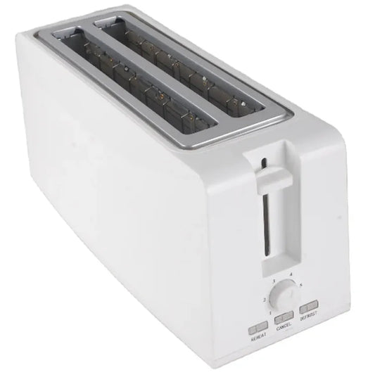 HKM-797331 1300W Long Slot 4-Slice Toaster for Household Use