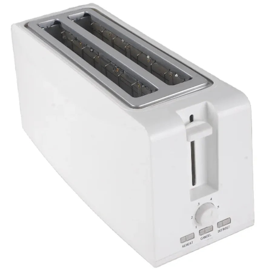 HKM-797331 1300W Long Slot 4-Slice Toaster for Household Use