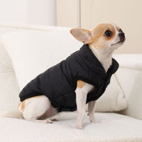 HKM-7973949 Stylish Traction Dog Coat in Black, Red, or Brown - Sizes XS to XL