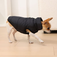 HKM-7973949 Stylish Traction Dog Coat in Black, Red, or Brown - Sizes XS to XL