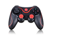 HKM-797459 Wireless Bluetooth Gamepad for Android/iOS/Win/PS3 - Includes Handle, Bracket, Charging Cable, and Manual