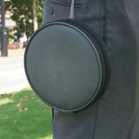HKM-7975357 Folding Outdoor Pet Bowl Set for Water and Food, TPR & Oxford Cloth - Gray, 17.5 x 17 x 4.9cm
