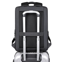 HKM-797651 Large Capacity USB Charging Laptop Backpack for Outdoor Business and Travel