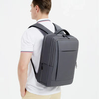 HKM-797651 Large Capacity USB Charging Laptop Backpack for Outdoor Business and Travel