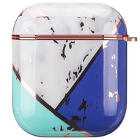 HKM-797779 Electroplating Hard Shell Protective Cover for AirPods 1 & 2 - Durable, Stylish & Drop Resistant