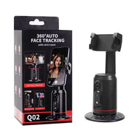 HKM-797843 360° Auto Face Tracking Tripod with AI Rotation and One-Touch Control for Smartphones