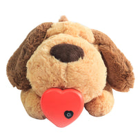 HKM-7978813 Heartbeat Plush Toy for Pets - Comforting Sleep Aid for Dogs and Cats with Built-in Heartbeat Device