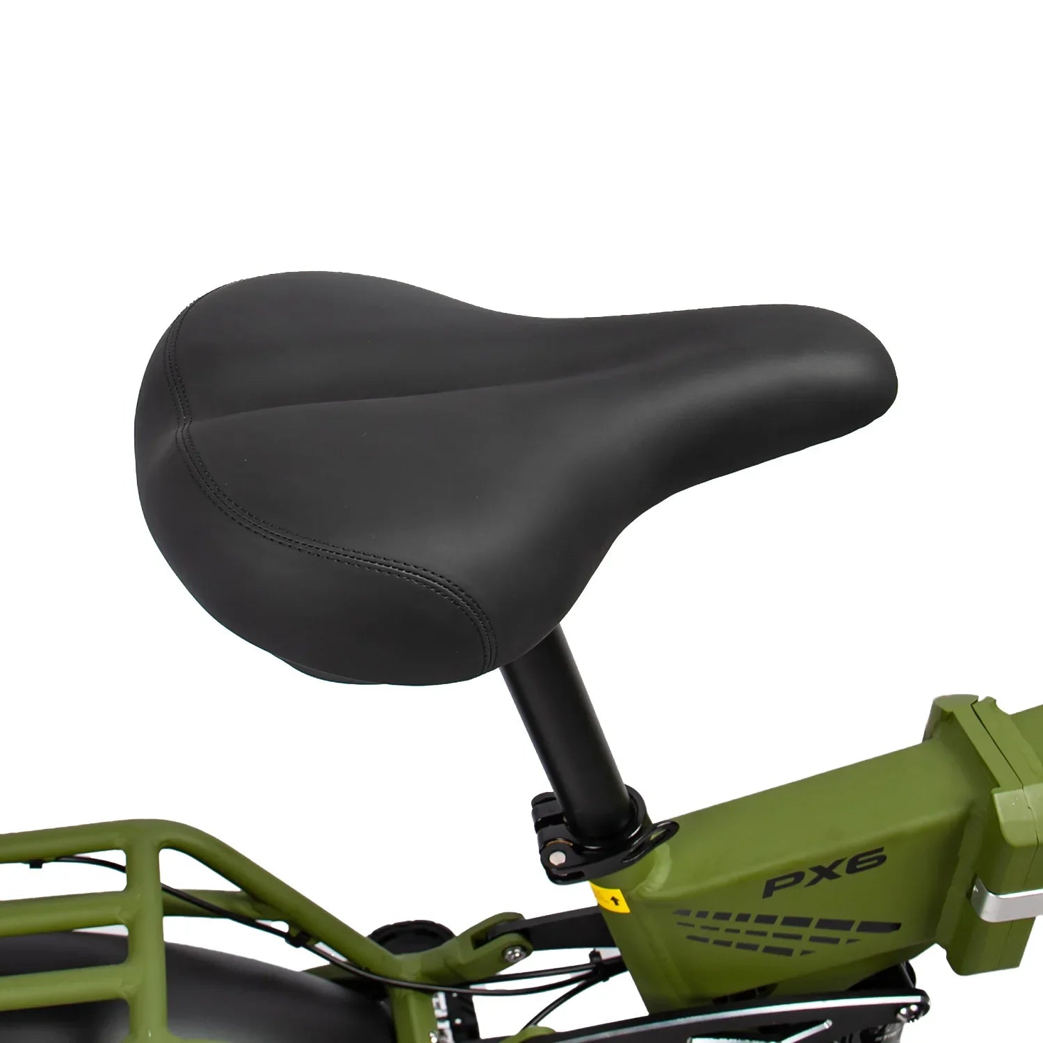 HKM-797907 Folding Electric Snow Bike with 20-Inch Wheels and 7-Speed Gearing