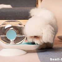 HKM-7979325 Automatic Cat Drinking Fountain with 2.8L Water Capacity and Transparent Container