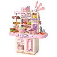 HKM-798035 Luxury Pretend Play Cooking Table with Spraying Mist - Educational Kids' Toy for Memory and Motor Skills Development
