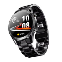 HKM-798099 Stylish Bluetooth Health Monitoring Watch with Steel Band for Business and Everyday Use