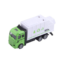 HKM-798227 1:43 Diecast Metal Garbage Truck Toy for Kids, Pull Back Action, Ages 2-7