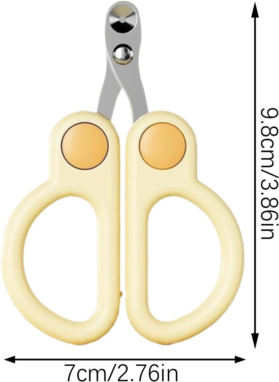 HKM-7982909 Portable Cat Nail Clippers for Easy Grooming of Cats, Kittens, Puppies, and Small Dogs ¨C Durable Stainless Steel Design