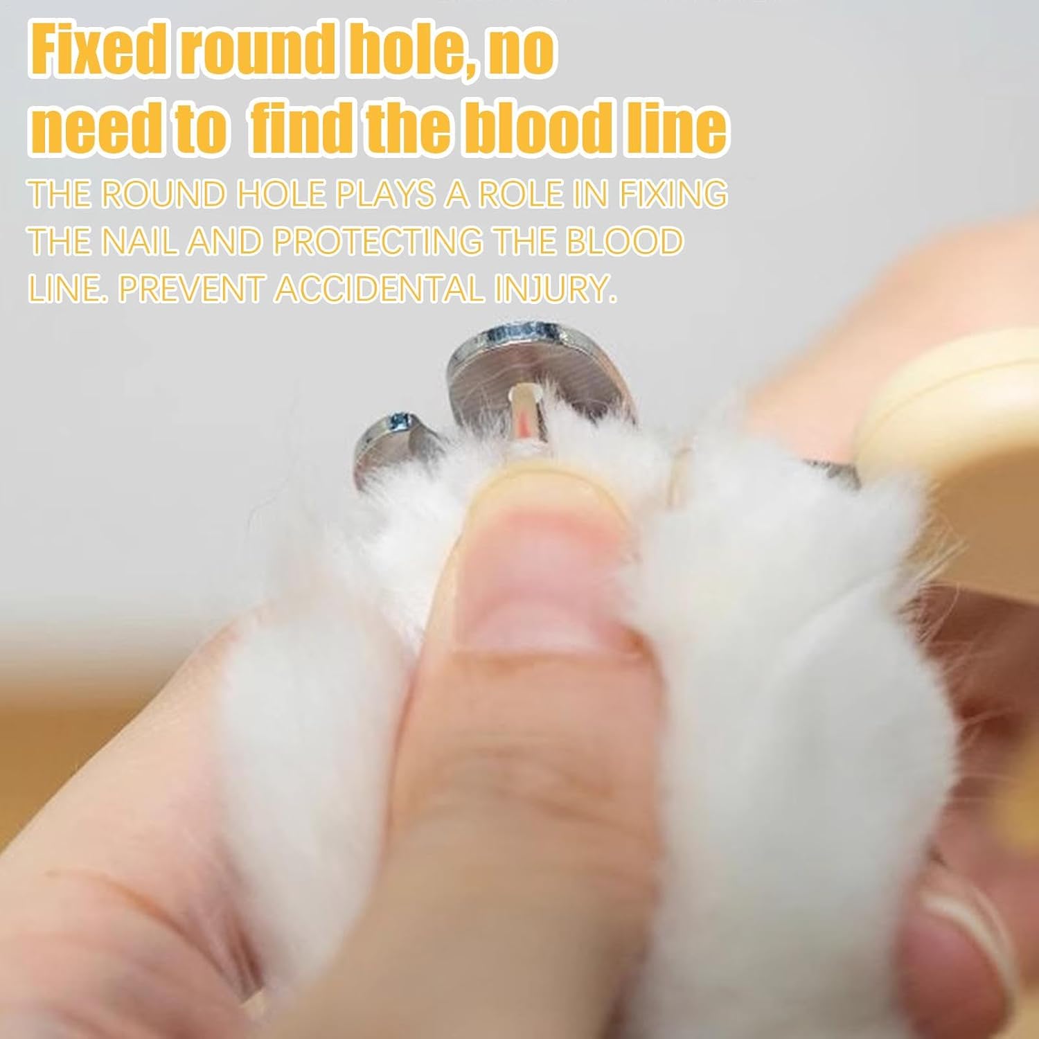 HKM-7982909 Portable Cat Nail Clippers for Easy Grooming of Cats, Kittens, Puppies, and Small Dogs ¨C Durable Stainless Steel Design