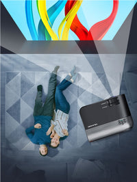 HKM-798419 Smart Wireless Screen Projector with AI Voice Control and 8K Blu-ray Lens