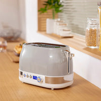 HKM-798483 LED Display Time Smart Toaster for 2 Slices – Commercial Pop-up Toaster