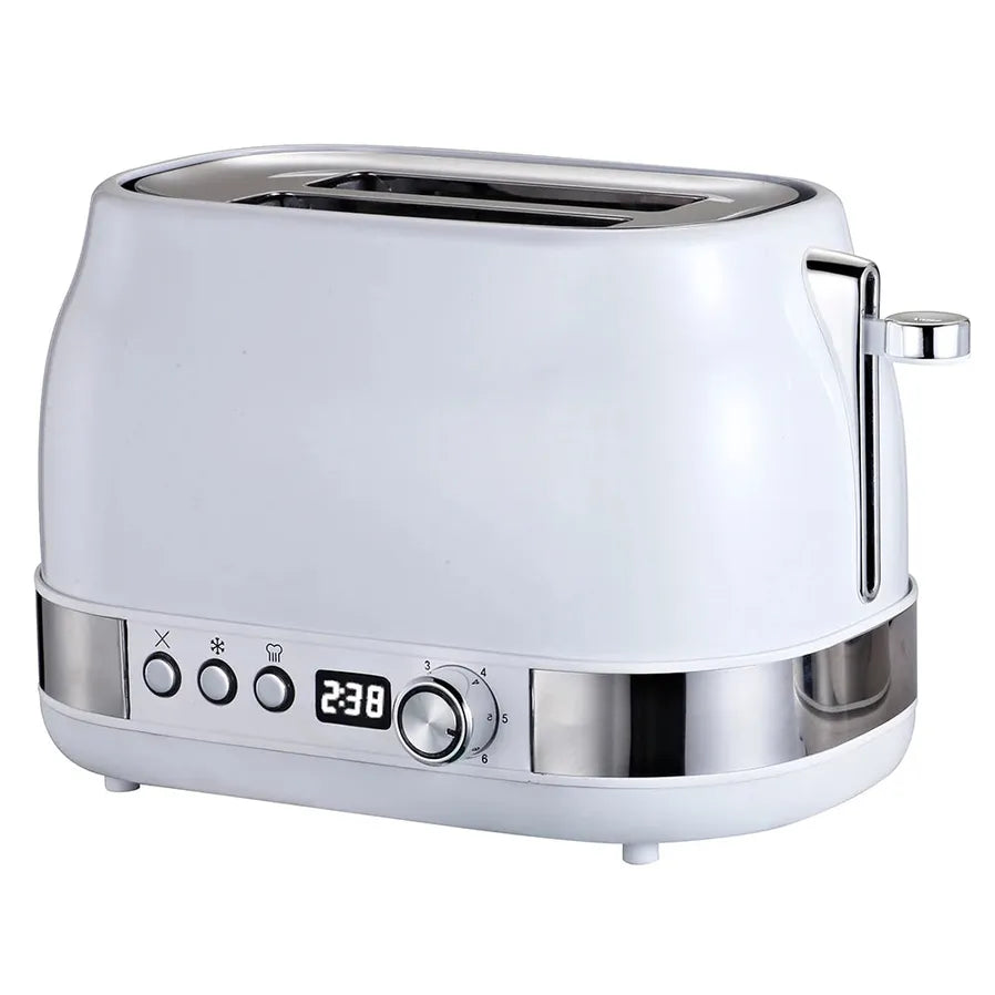 HKM-798483 LED Display Time Smart Toaster for 2 Slices – Commercial Pop-up Toaster