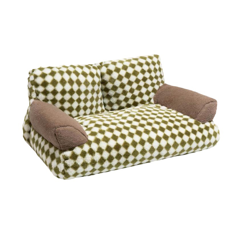 HKM-7984957 Plush Removable and Washable Pet Kennel for All Seasons - Multiple Colors Available