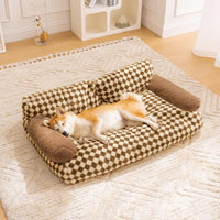 HKM-7984957 Plush Removable and Washable Pet Kennel for All Seasons - Multiple Colors Available