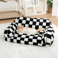HKM-7984957 Plush Removable and Washable Pet Kennel for All Seasons - Multiple Colors Available