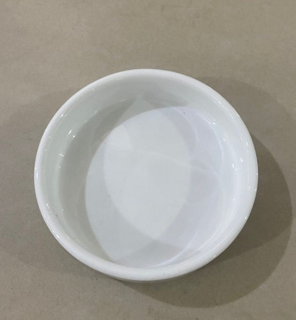 HKM-7985085 Double Ceramic Cat Bowl - Stylish Pottery Pet Feeding Bowl in Green, Yellow, Pink, White, and Gray