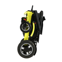 HKM-798611 Folding Electric Wheelchair with 300KG Weight Capacity, 30km Range, Aluminum Alloy Frame