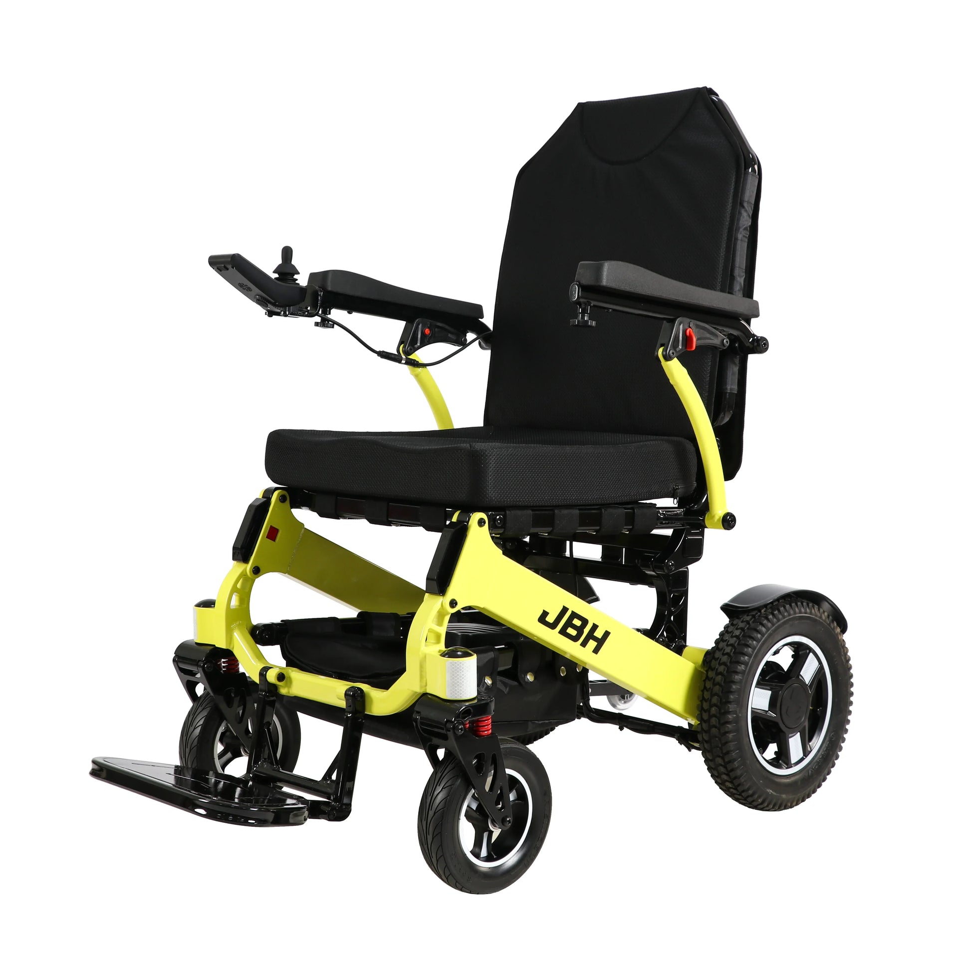 HKM-798611 Folding Electric Wheelchair with 300KG Weight Capacity, 30km Range, Aluminum Alloy Frame