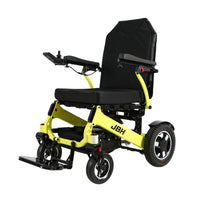 HKM-798611 Folding Electric Wheelchair with 300KG Weight Capacity, 30km Range, Aluminum Alloy Frame