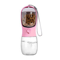 HKM-7986365 Portable Dog Water Bowl and Food Container Dispenser for Pets on the Go