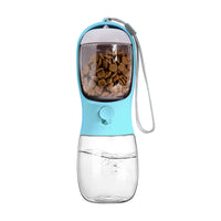 HKM-7986365 Portable Dog Water Bowl and Food Container Dispenser for Pets on the Go