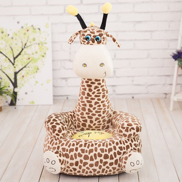 HKM-7988925 Cartoon Animal Pet Sofa - Giraffe, Bear, Dog, Frog, Monkey, Elephant, Duck, Turtle Options