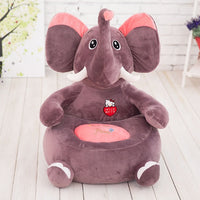 HKM-7988925 Cartoon Animal Pet Sofa - Giraffe, Bear, Dog, Frog, Monkey, Elephant, Duck, Turtle Options