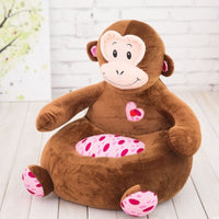 HKM-7988925 Cartoon Animal Pet Sofa - Giraffe, Bear, Dog, Frog, Monkey, Elephant, Duck, Turtle Options