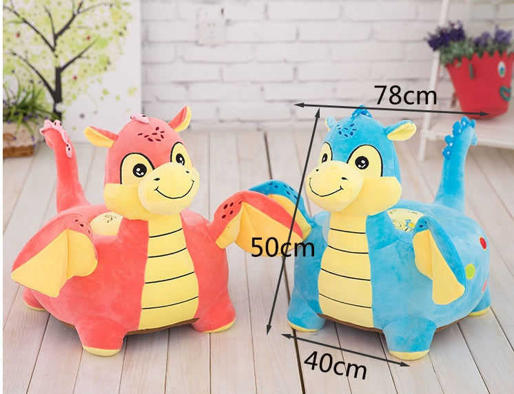 HKM-7988925 Cartoon Animal Pet Sofa - Giraffe, Bear, Dog, Frog, Monkey, Elephant, Duck, Turtle Options