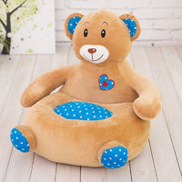 HKM-7988925 Cartoon Animal Pet Sofa - Giraffe, Bear, Dog, Frog, Monkey, Elephant, Duck, Turtle Options